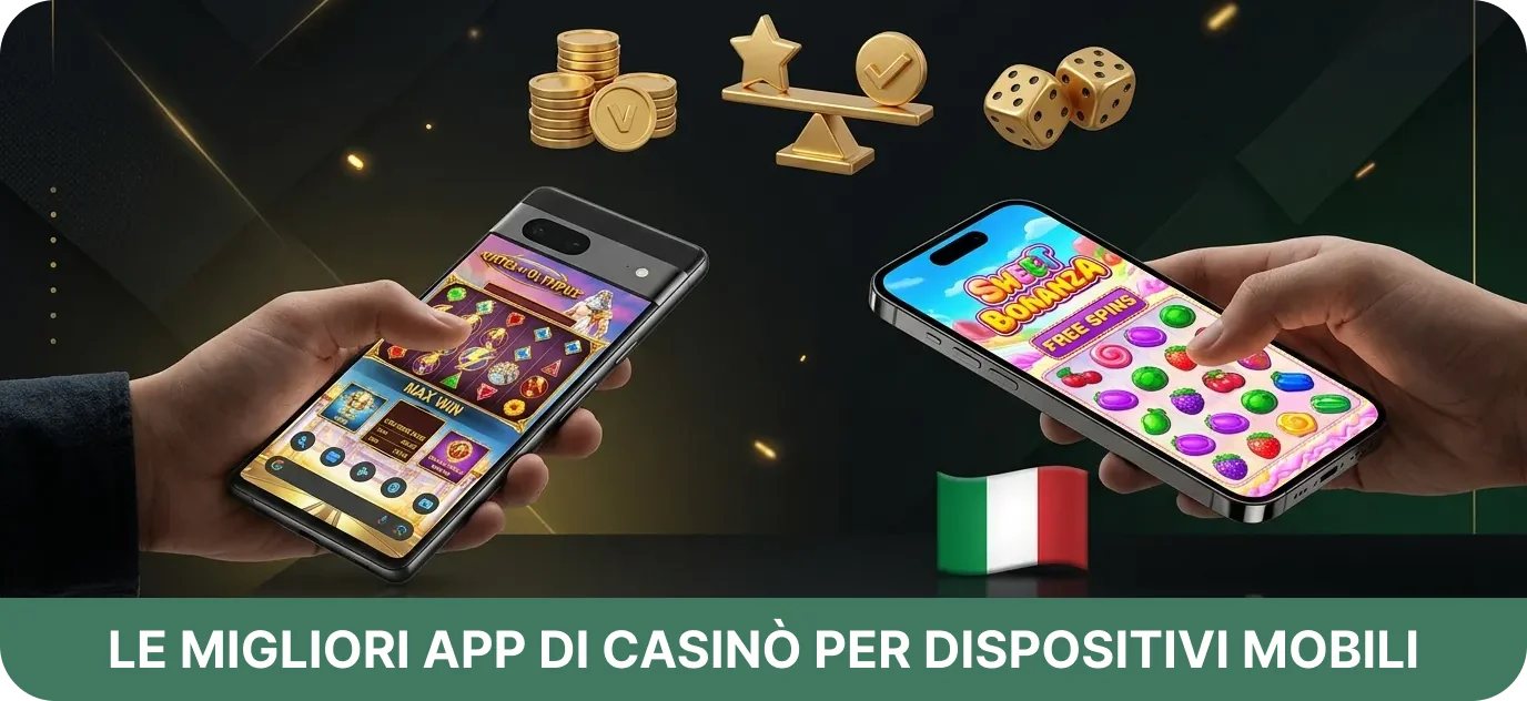 App casinò mobile su bonussenzadepositocasino.com