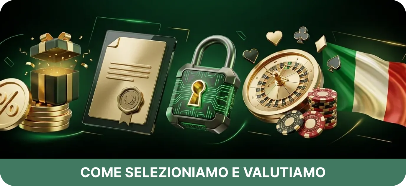 Valutazione casinò online su bonussenzadepositocasino.com