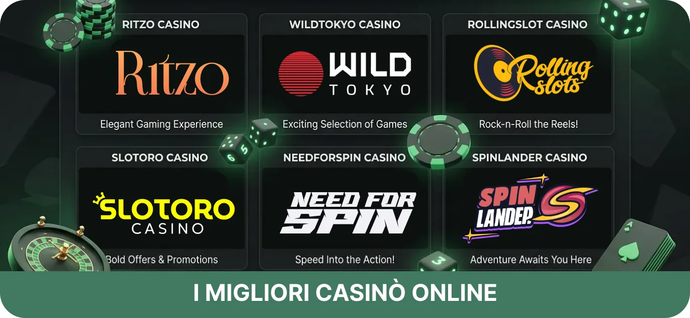 Migliori casinò con bonus immediato bonussenzadepositocasino.com